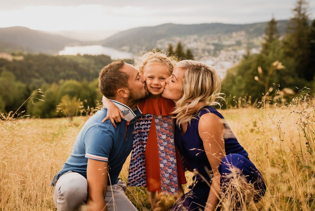 Séance photo famille à Gérardmer dans les Vosges